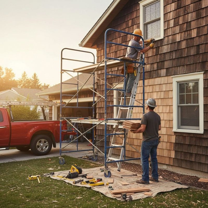 Clapboard Siding Repair detail
